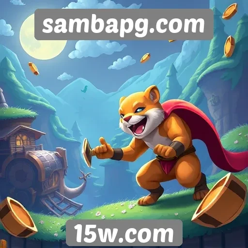 Exploração dos jogos disponíveis no sambapg.com